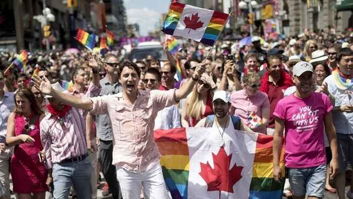 Justin Trudeau at Gay Pride Toronto